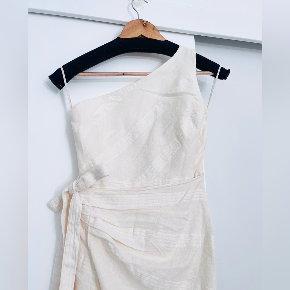 NWOT Free People At Leisure Midi Maxi Linen Cotton Dress Size XS - Picture 6 of 10